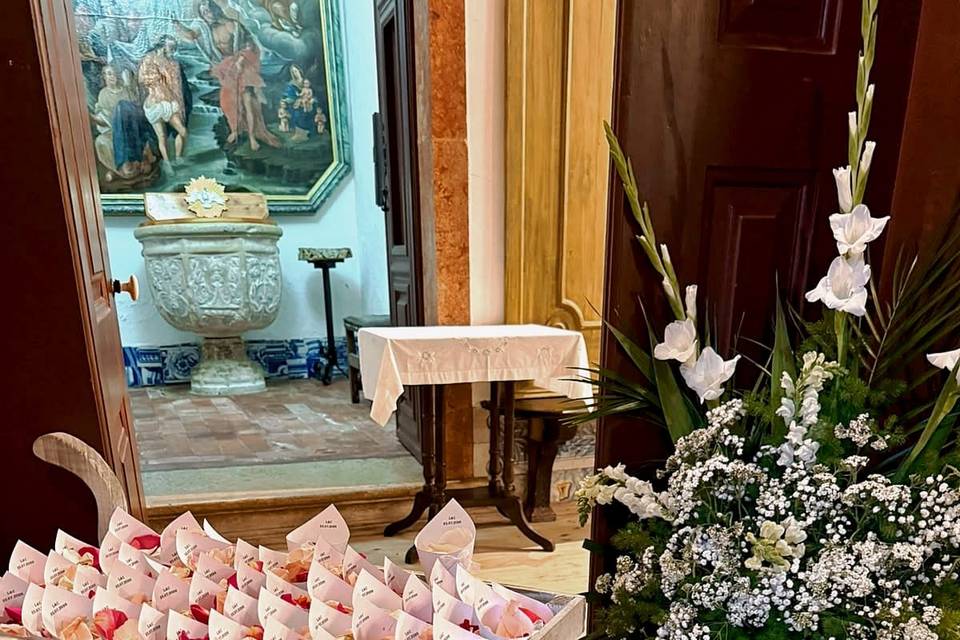 Decoração de entrada