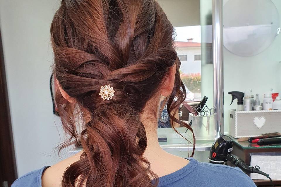 Penteado de festa