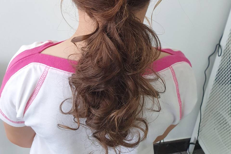 Penteado de menina