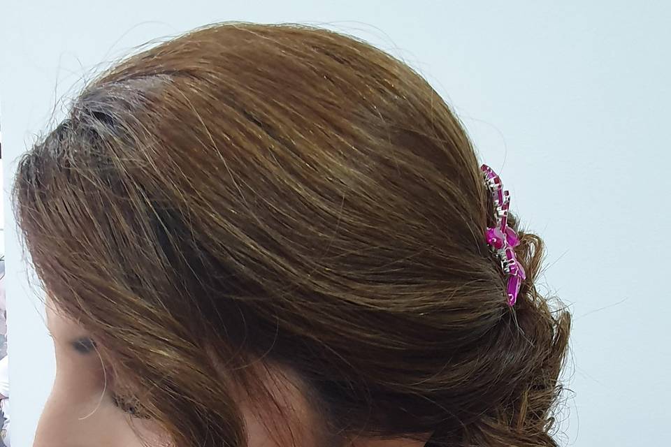 Penteado de festa