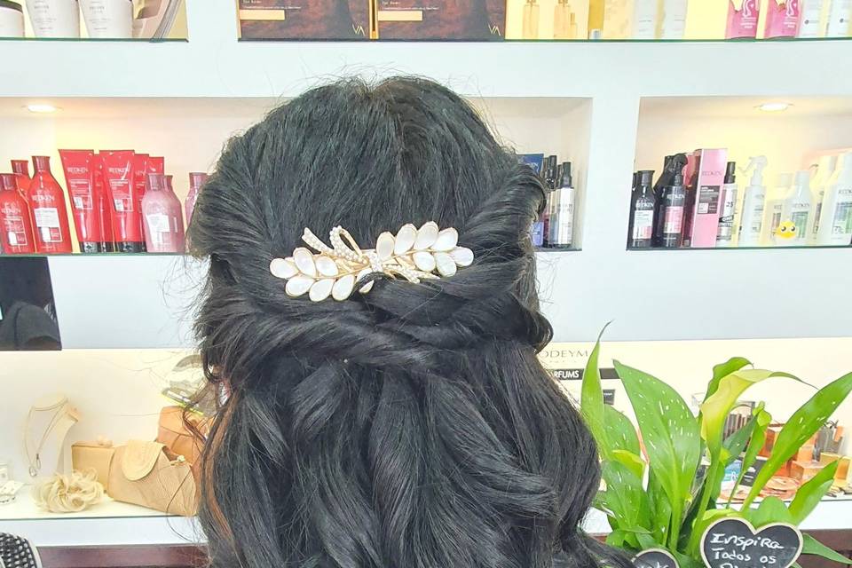 Penteado de festa