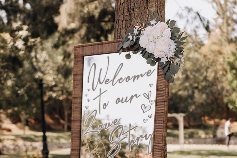 Welcome view