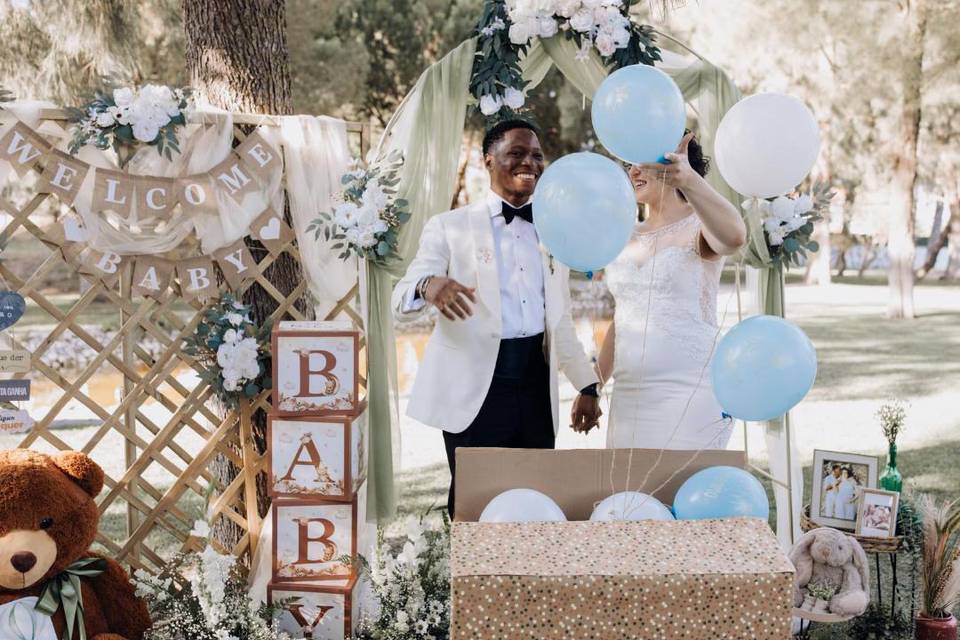 Casamento e chá revelação