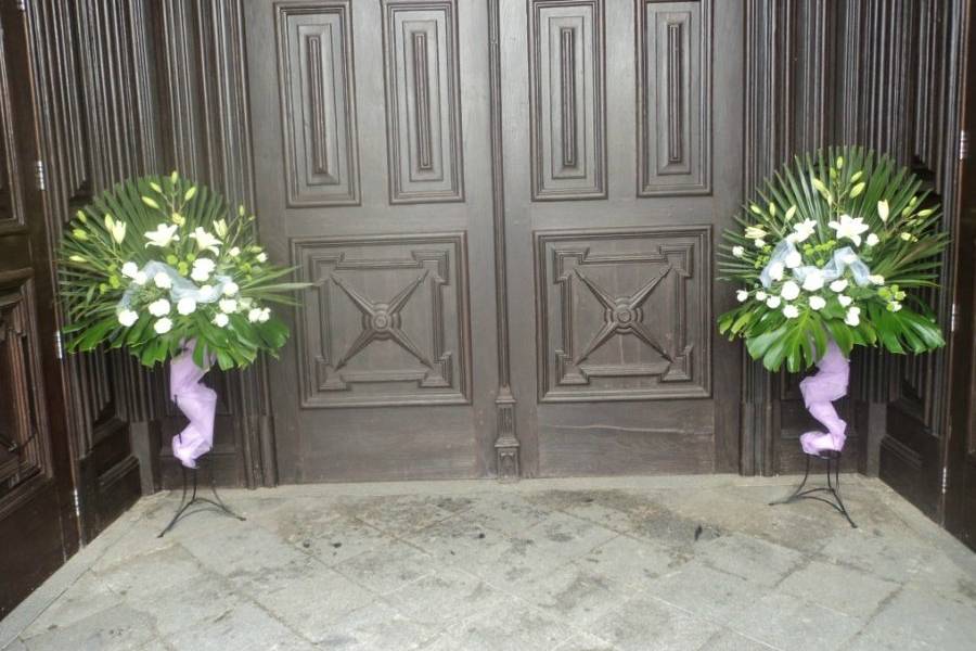 Decoração de entrada