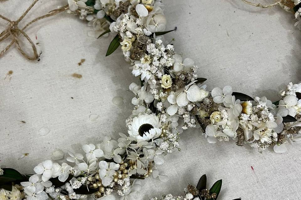 Conjunto de coroa e Lapela