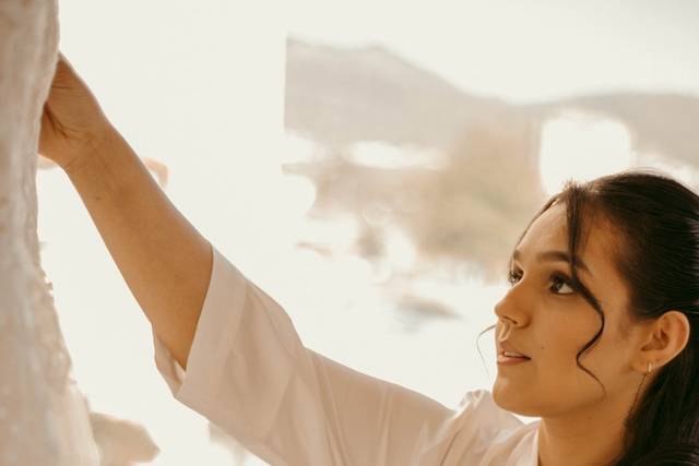 Making-off dia da noiva