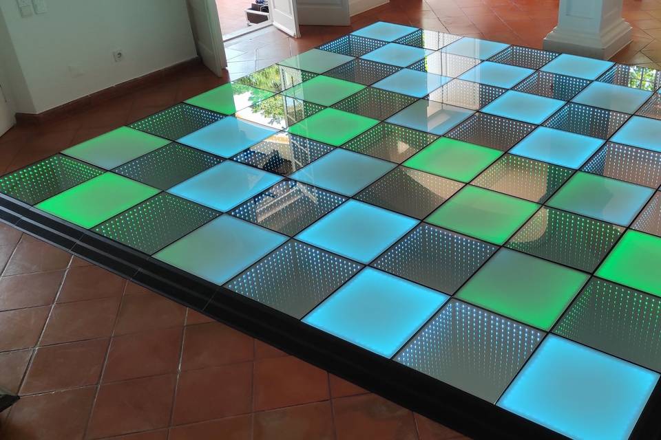 Pista Led 3D
