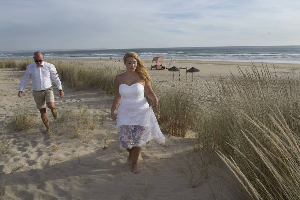 Um casamento na praia