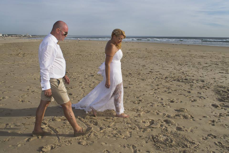 Um casamento na praia