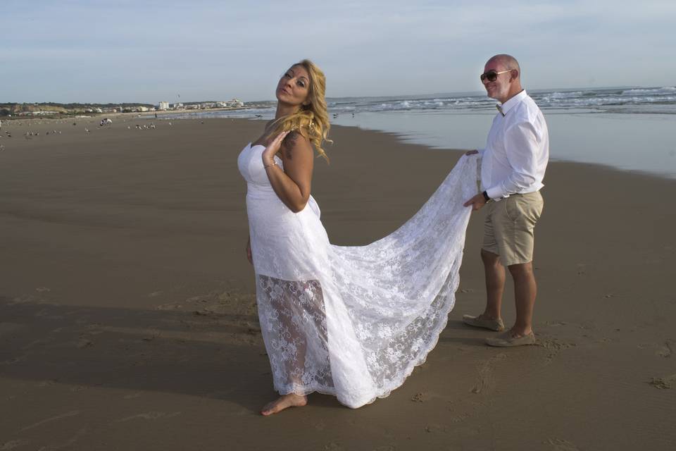 Um casamento na praia