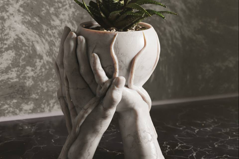 Um vaso para decoração