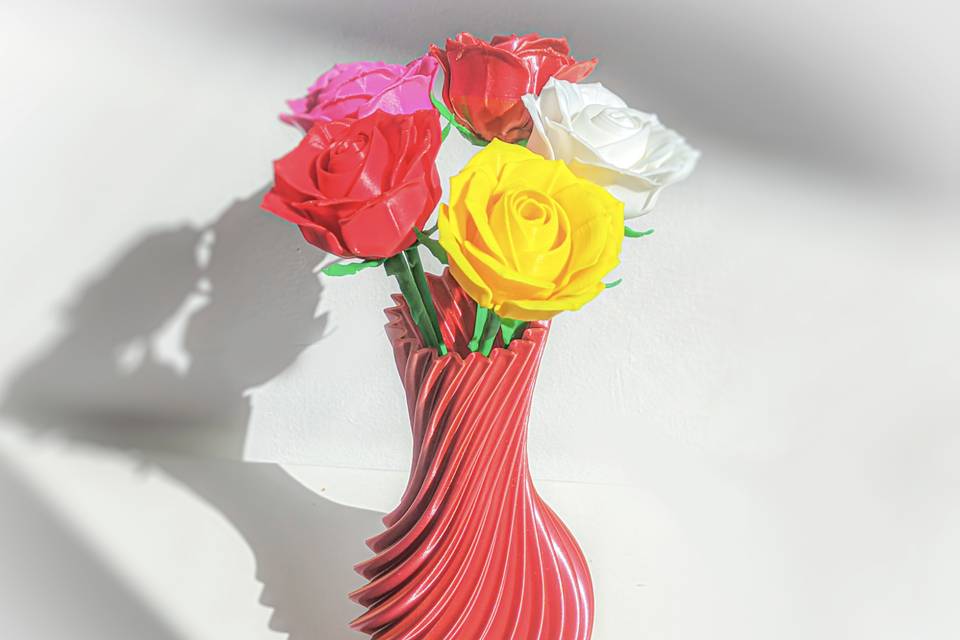 Fazemos vasos e flores
