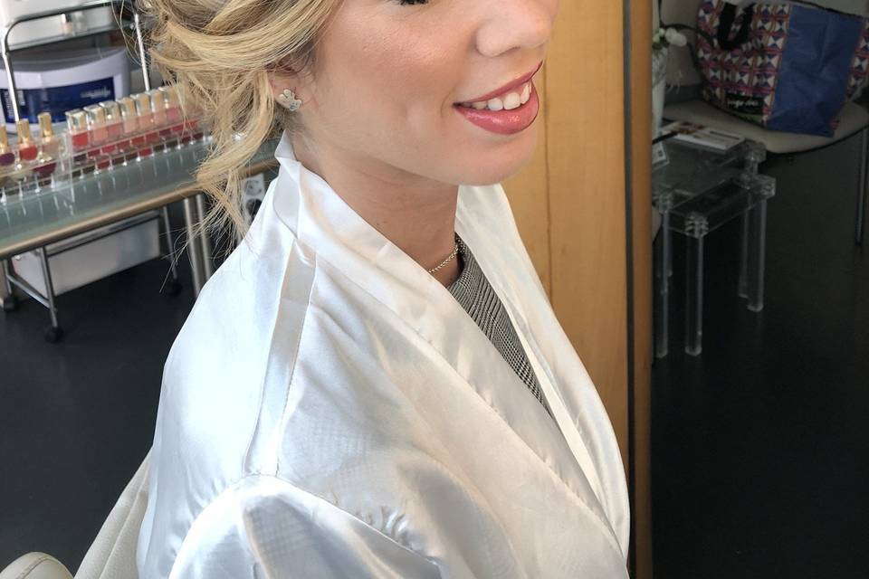 Bride makeup