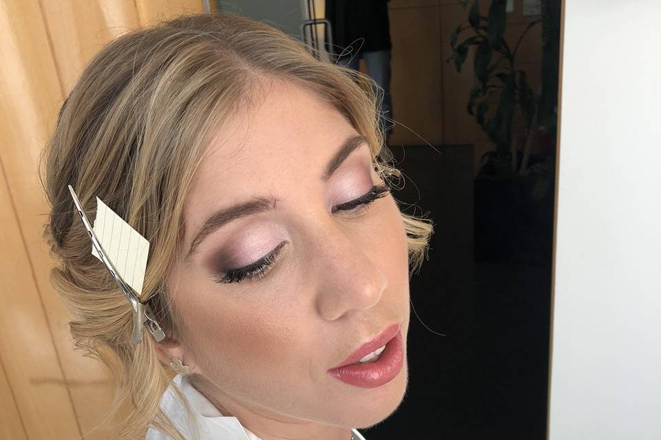 Bride makeup