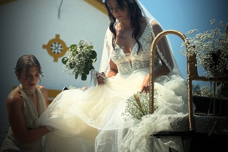 Ida noiva-igreja