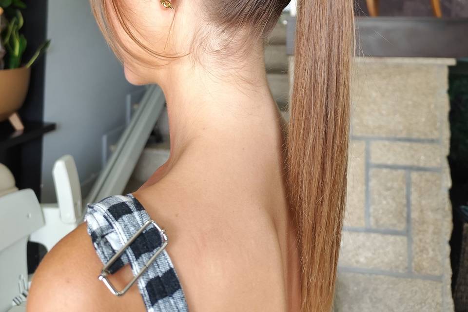 Penteado subtil