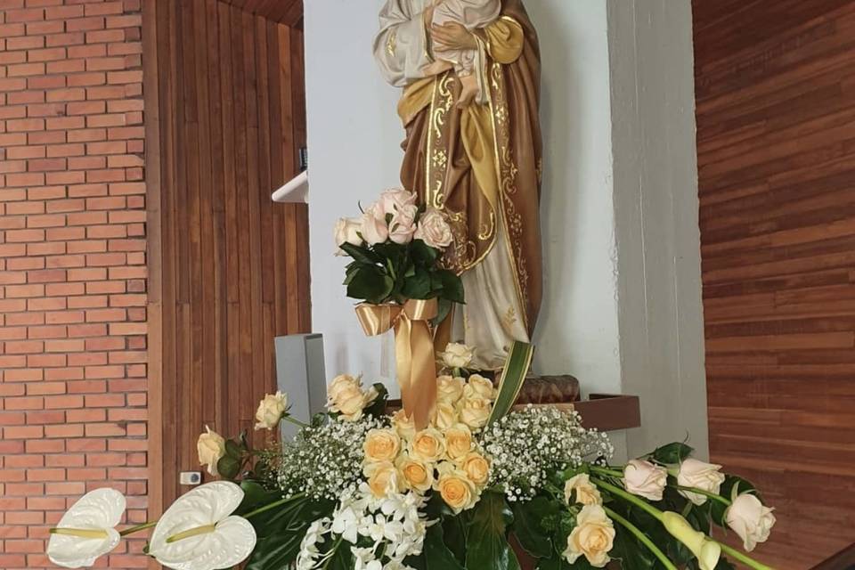 Decoração de altar