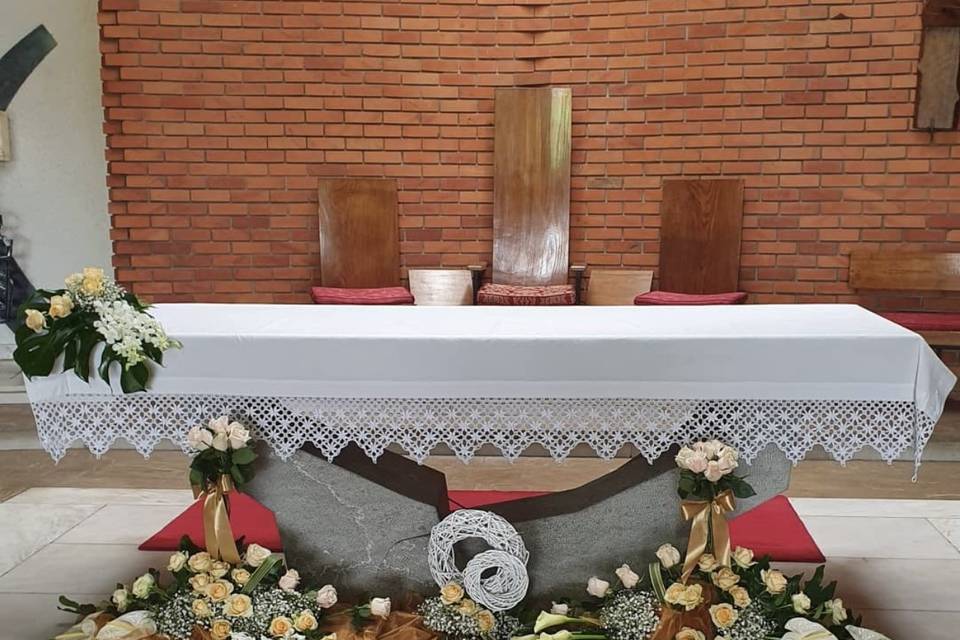 Decoração de altar