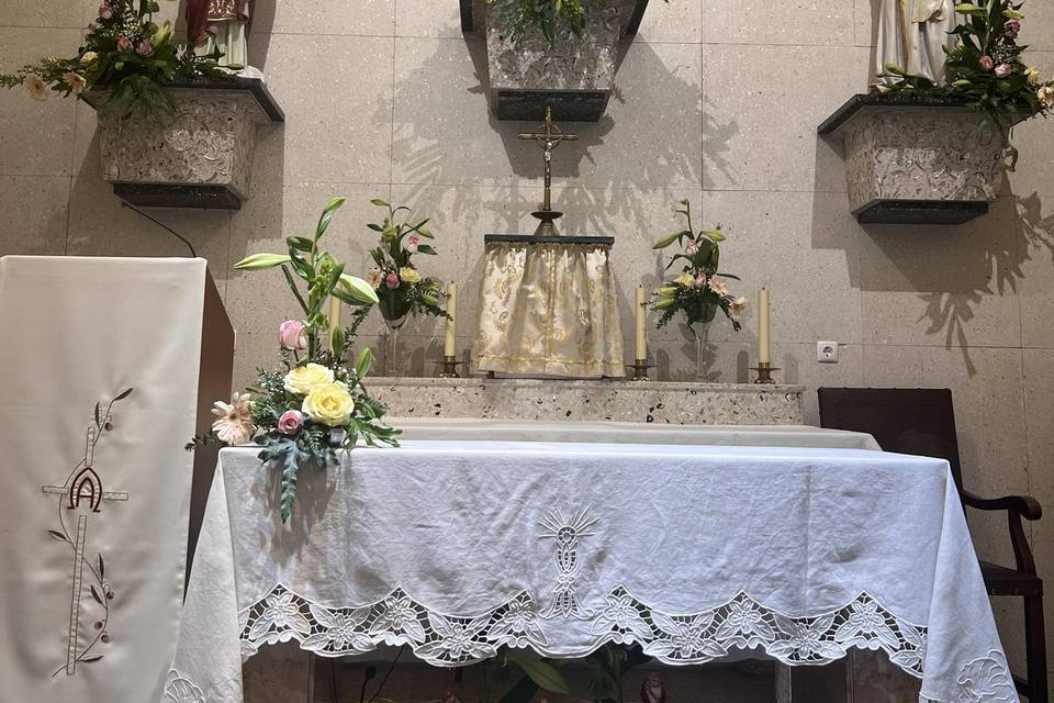 Decoração de altar
