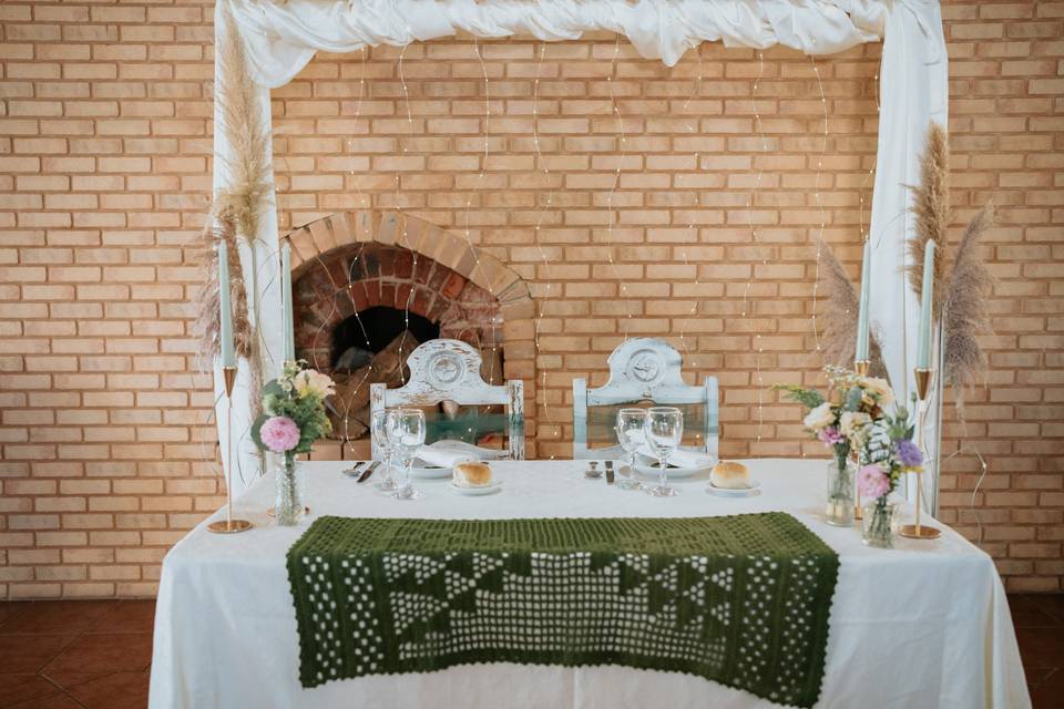 Mesa noivos