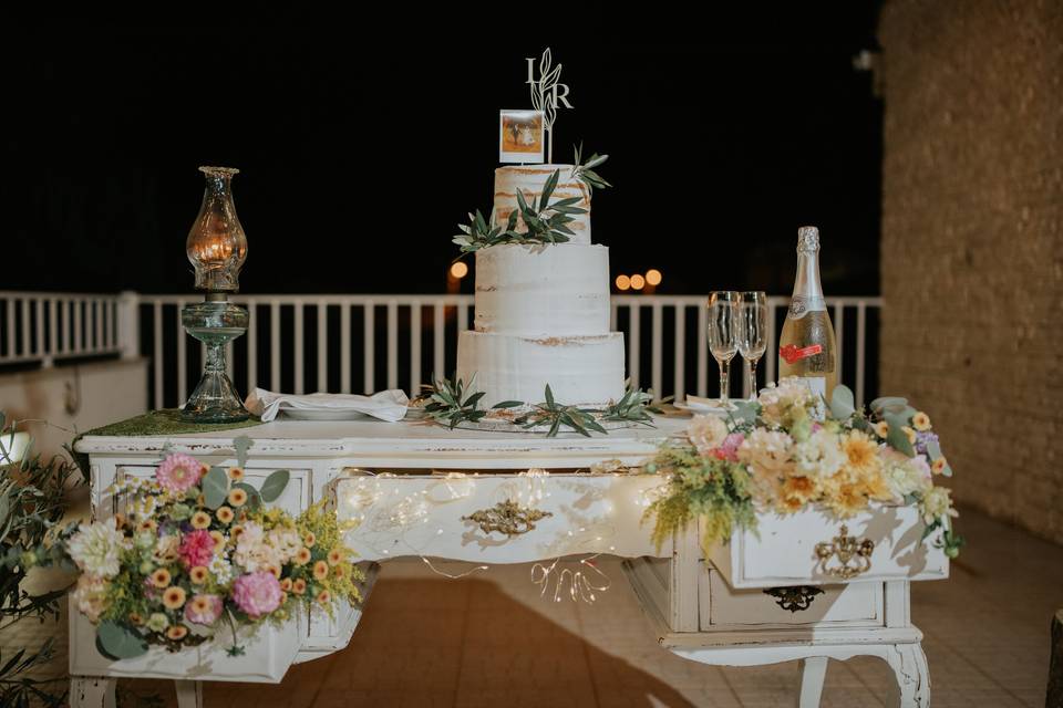 Mesa do bolo