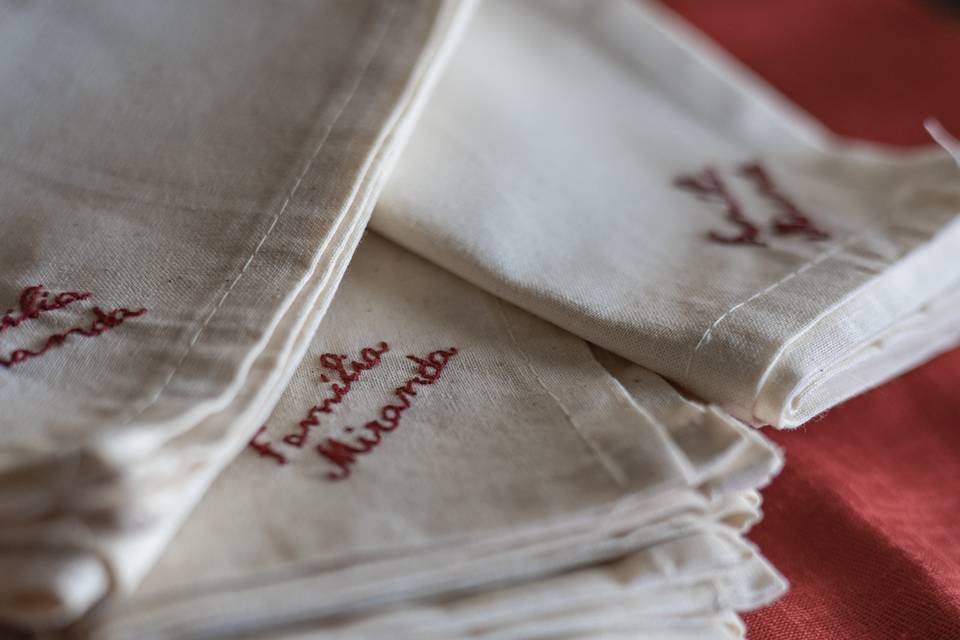 Guardanapos Bordados