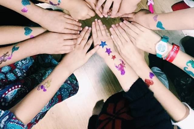 Tatuagens glitter