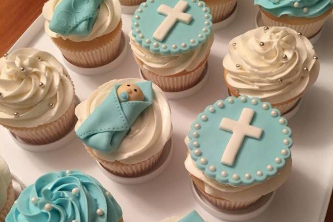 Cupcakes batizado