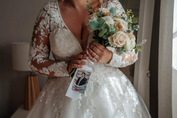 Fita em homenagem ao pai