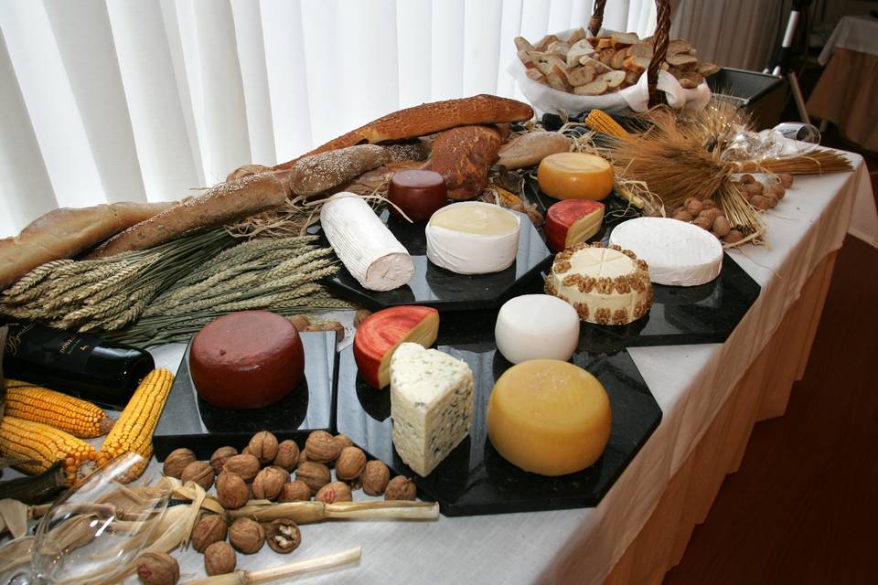 Mesa de queijos