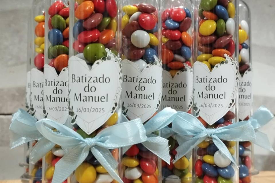 Tubo com pintarolas