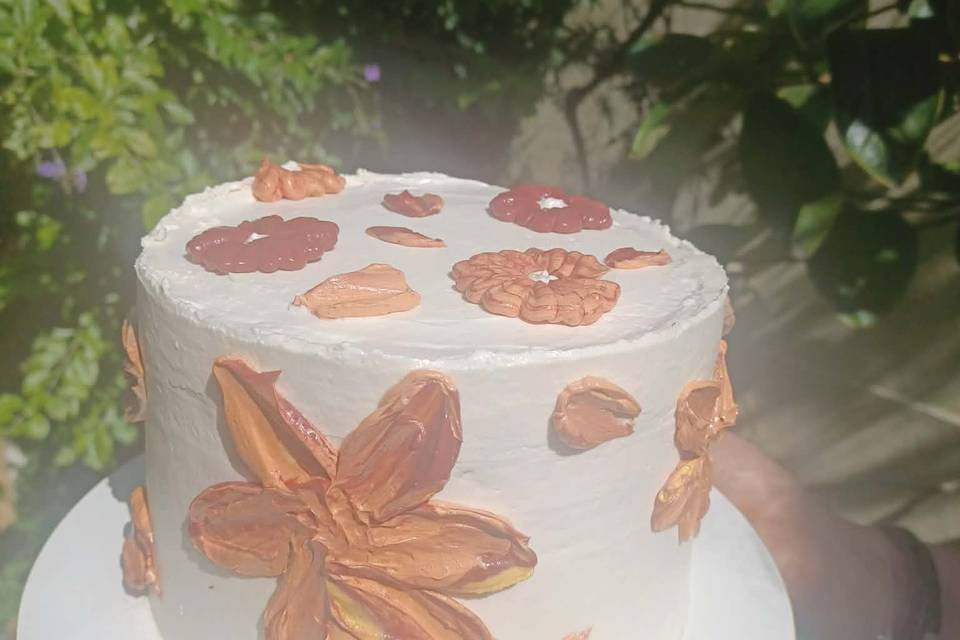 Massa Pão de ló e creme de ovo