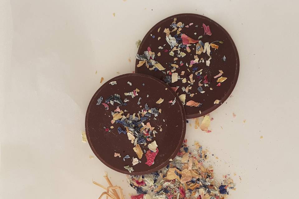 Chocolate com Pó de Rosas