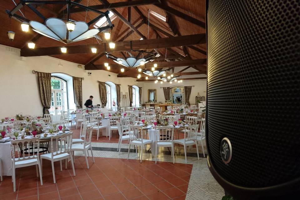 Pista pronta para a festa