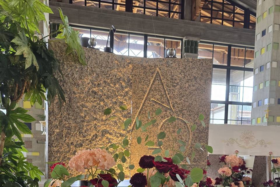 Decoração de igreja casamento