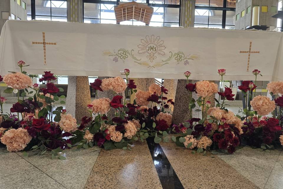 Decoração de igreja casamento