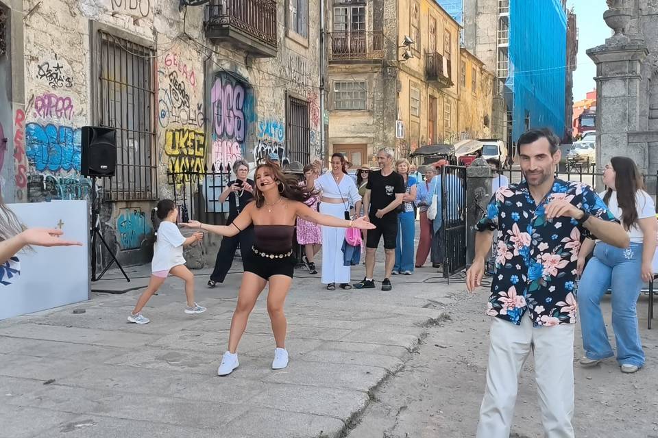 Animação p/ turistas
