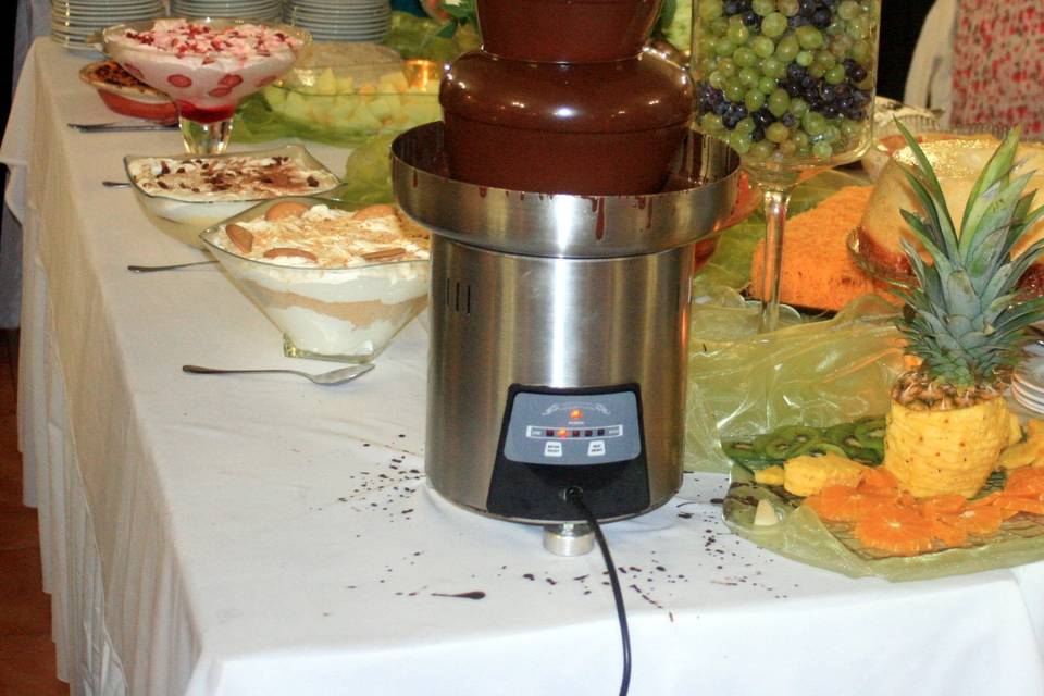 Fondue de chocolate