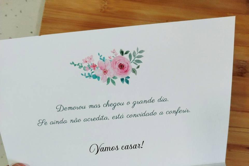 Convite giovanna