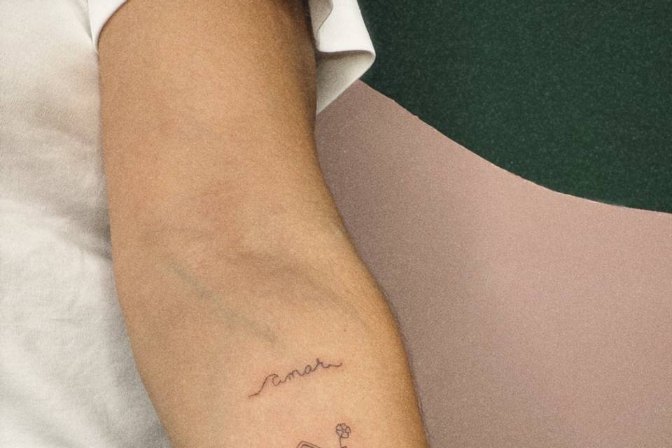 Tatuagem sobre dedicação