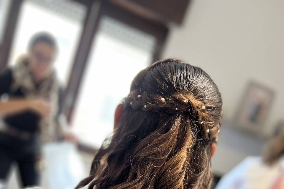 Penteado da Noiva Mónica