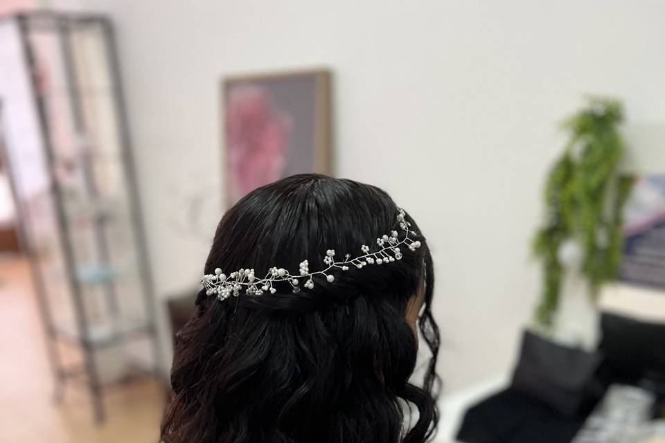 Prova de Penteado de Noiva