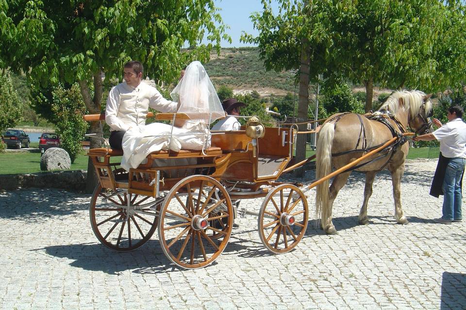 Transporte dos noivos