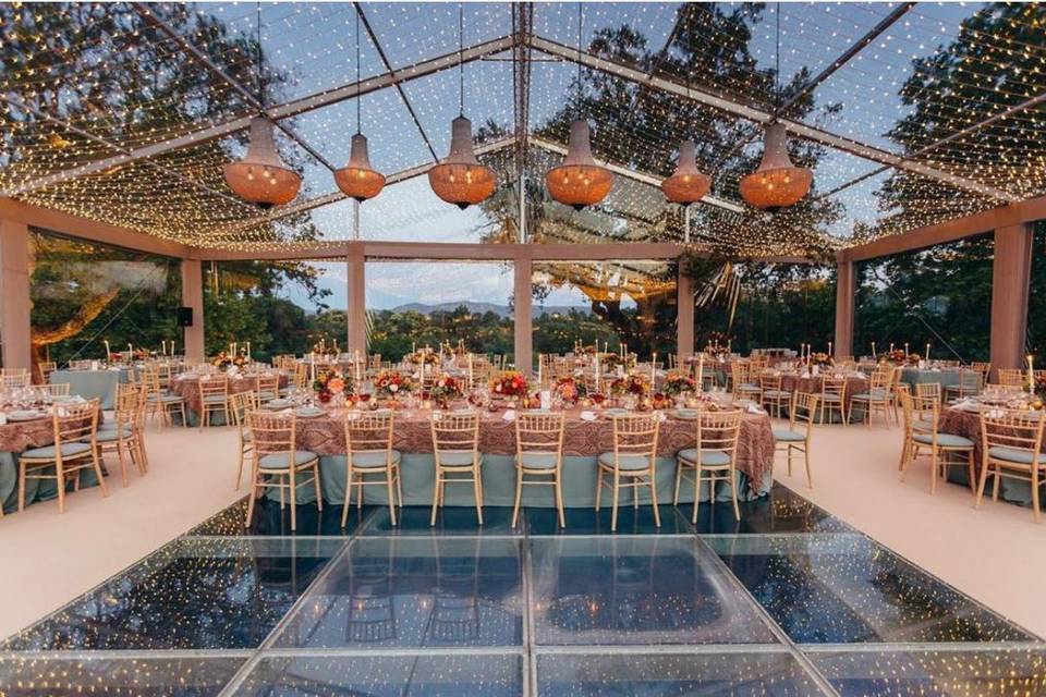 Decoração Tenda e Jantar