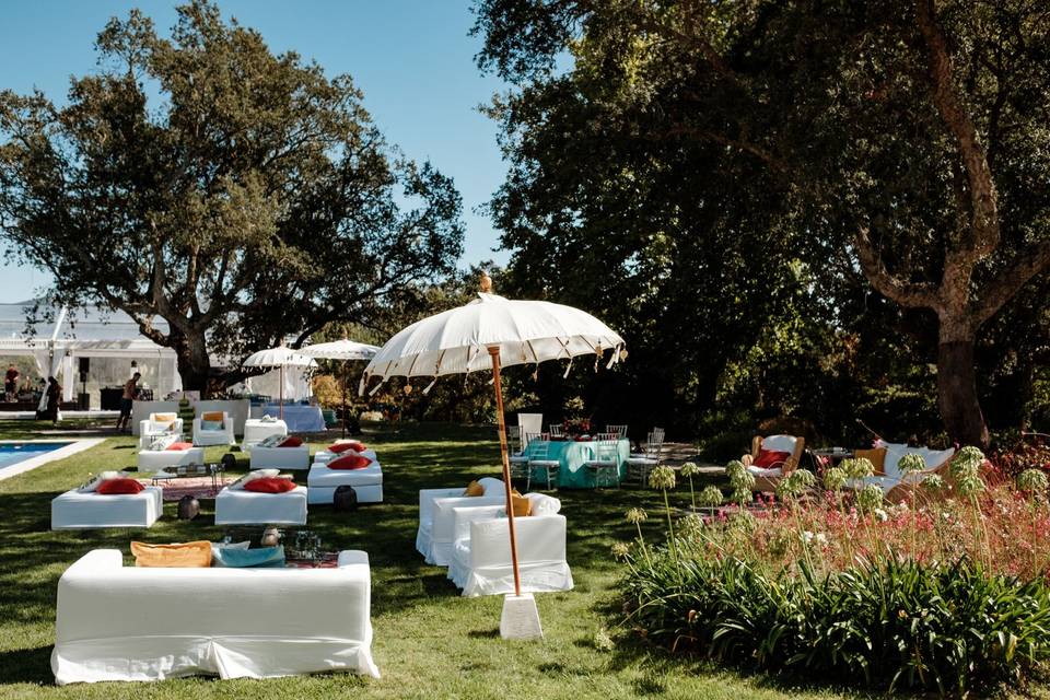Vista Casamento Jardim