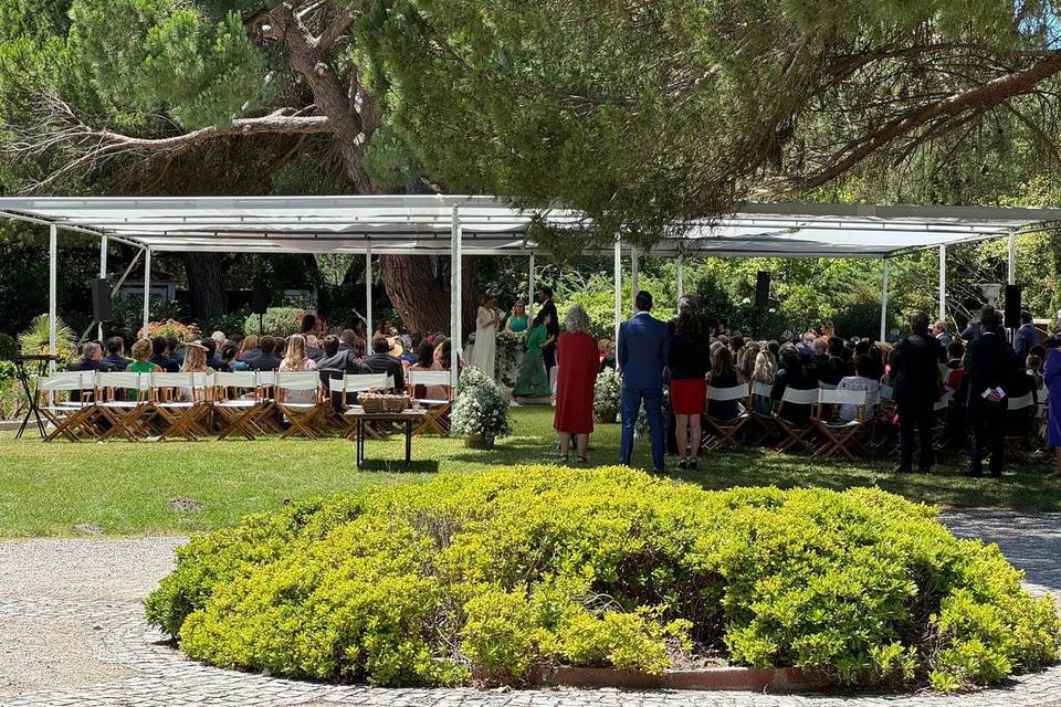 Vista Casamento Jardim
