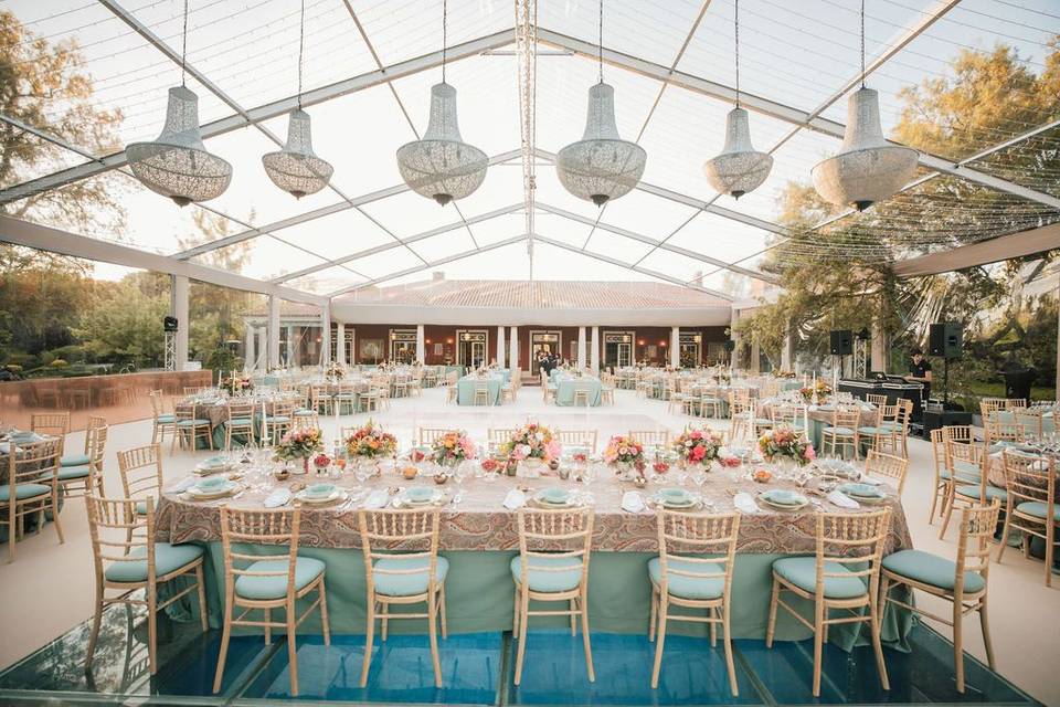 Decoração Tenda e Jantar