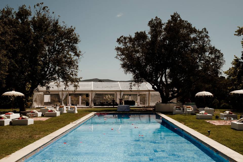 Vista Tenda Jardim