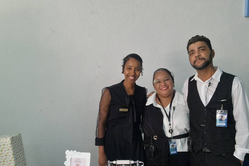 Uma parte da nossa equipa
