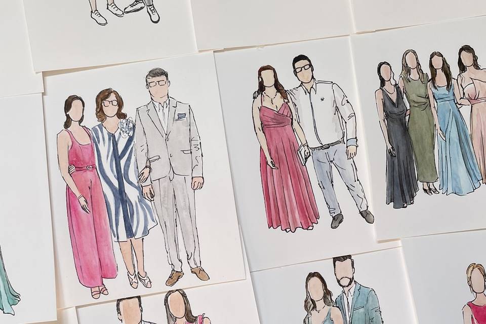 Ilustração ao vivo